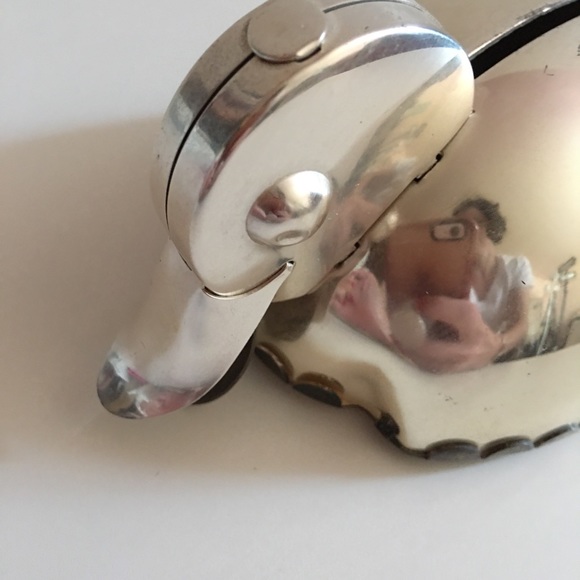 Vintage 40 50 Retro Tin Mid century modern Minimalist Rocking Duck Bank - Picture 7 of 11